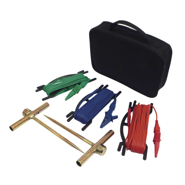 Kit de terre Chauvin Arnoux 15m (b/v/r) - Chauvin Arnoux - P01102017