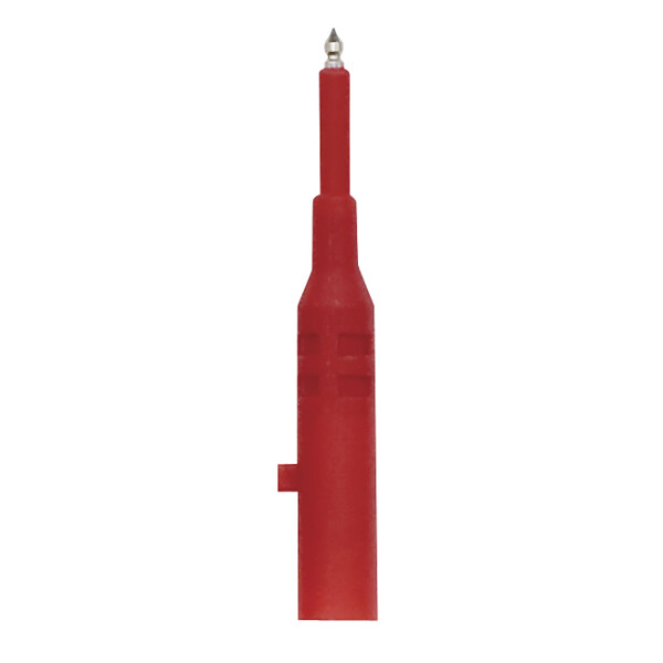 Pointe de touche Chauvin Arnoux - pour testeur ou sonde de télécommande - avec ergot de verrouillage - Ø4mm - Cat IV - 600V - Chauvin Arnoux - P01103061Z