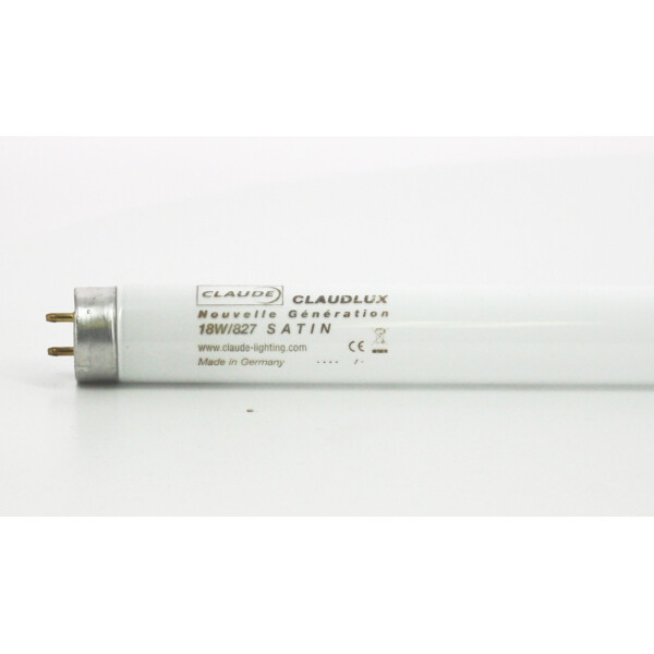 Tube Fluorescent G13 T8 Claude Claudlux 18W 2700K 1350lm 590mm - Claude - 1001673