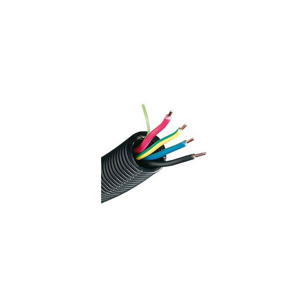 Gaine ICTA Prefilzen 4G2,5mm² Courant BNRV/J diamètre 20 noire couronne de 100m - Courant - 220215400132