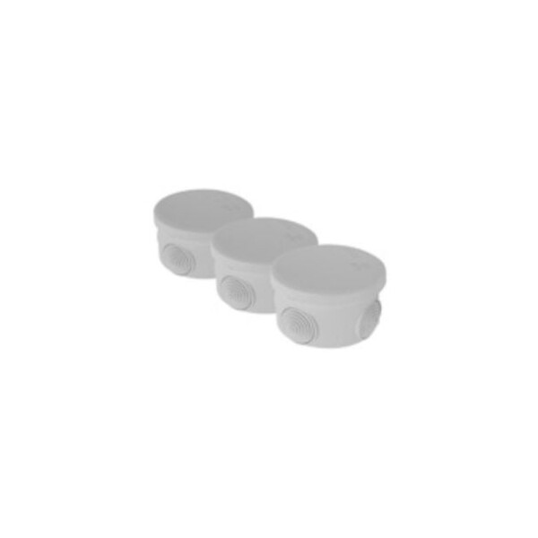 Lot de 3 boites Étanches rondes Debflex ip54 diam.80x40mm - Debflex - 718719