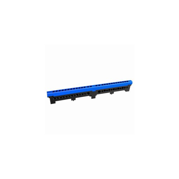 Bornier neutre addidtionnel Debflex 13 trous bleu - Debflex - 707364
