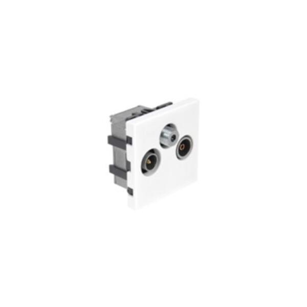 Casual Debflex prise tv fm sat blanc brillant - Debflex - 742244