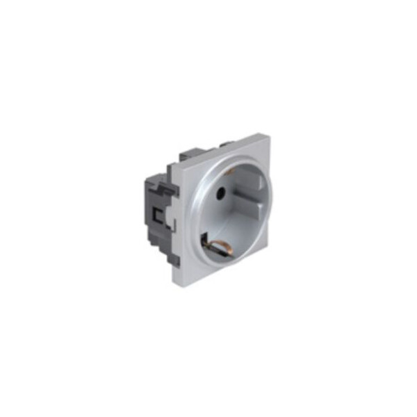 Casual Debflex schuko 2p+t silver - Debflex - 742395