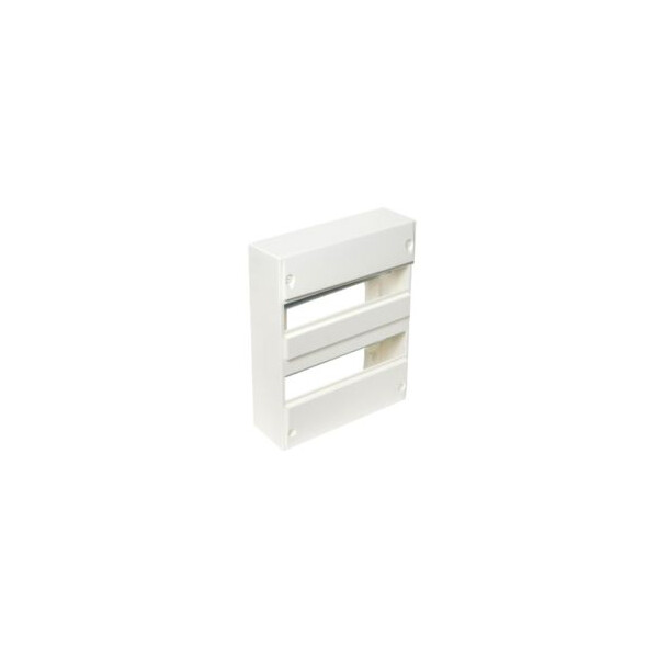 Coffret vide Debflex 2 rails/26 modules 240x357x94mm blanc - Debflex - 707280