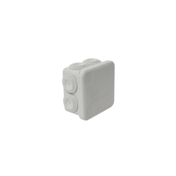 Boîte de Dérivation Etanche Gris IP55 60x60x40 mm DEBFLEX - Debflex - 718150