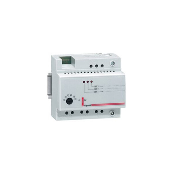 Délesteur monophasé Lexic - 230 V~ - 3 circuits délestés 15 A max - tore intégré - Legrand - 003811