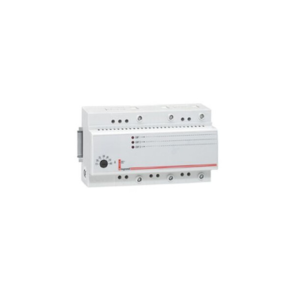 Délesteur triphasé Lexic - 400 V~ - 1 circuit délesté 15 A max - tore intégré - Legrand - 003813
