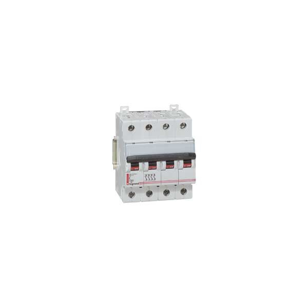 Disjoncteur magnéto-thermique DX-H 10000 - Lexic - 4P - 400 V~ - 32 A - courbe C - Legrand - 007003