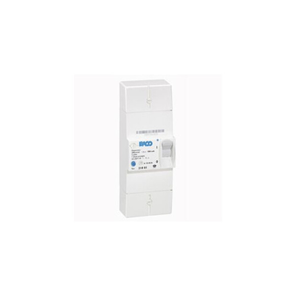 Disjoncteur de branchement EDF - BACO - diff 500 mA - instantané - 2P - 45 A - Legrand - 021001
