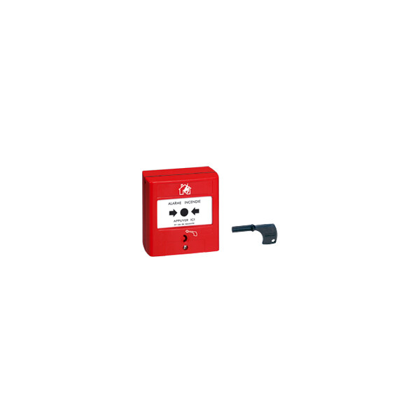 Déclencheur manuel adressable alarme incendie type 1 - saillie - Legrand - 038064