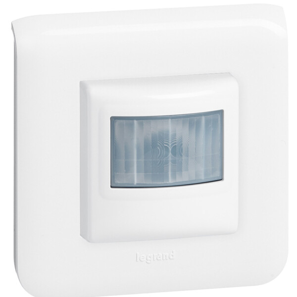 Détecteur autonome ECO 1 Legrand Mosaic-1 circuit éclairage-encastré ou saillie-15m² - Legrand - 048897