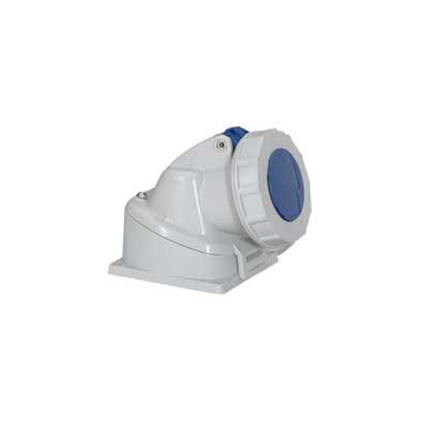 Socle saillie P17 - IP66/67 - 16 A - 200/250 V~ - 2P+T - plastique - Legrand - 055303