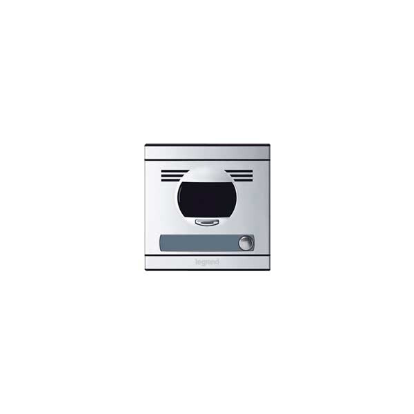 Platine de rue vidéo complète Céliane - pour portier vidéo Céliane - 1 logement - Legrand - 063361