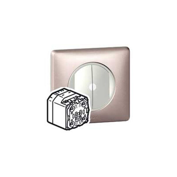 Interrupteur double émetteur-récepteur CPL/IR Céliane -In One- toutes charges - 2x1000W - Legrand - 067202