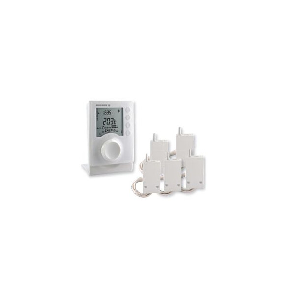 Delta Dore Pack Driver 620 Radio / FP Programmateur et Récepteurs Radio 2 Zones pour chauffage électrique (fil pilote Non Raccordé)