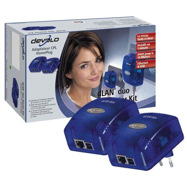 dLAN duo Starter kit CPL - Devolo - 1163