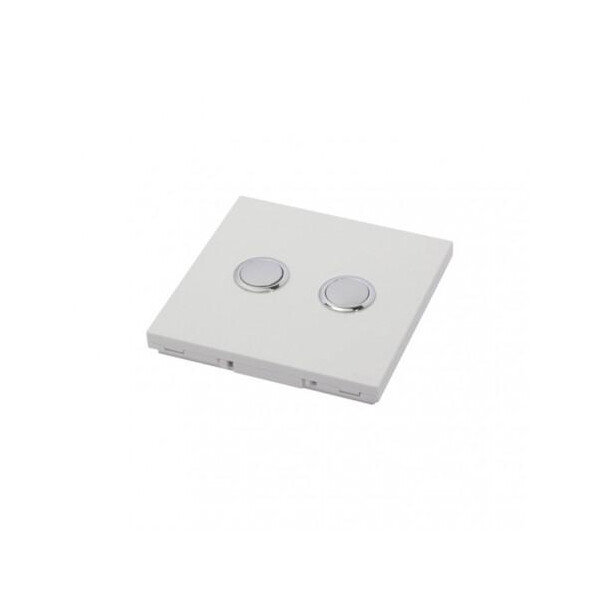 Dio - interrupteur 868 mhz 2 canaux blanc - Dio - ED-SW-01