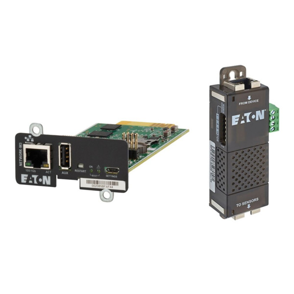 Bundle carte réseau / modbus indgw-m3 avec sonde de t°c pour onduleur - Eaton - GWEMP-M3