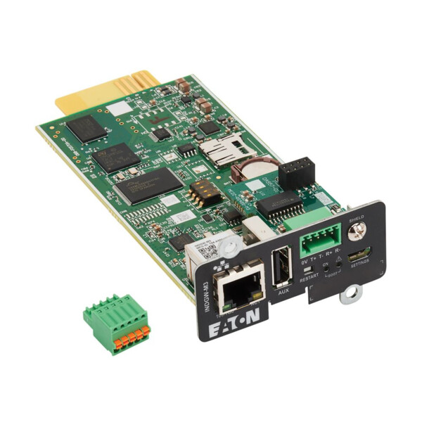 Carte modbus tcp et ethernet pour onduleur eaton modèle m3 - Eaton - INDGW-M3