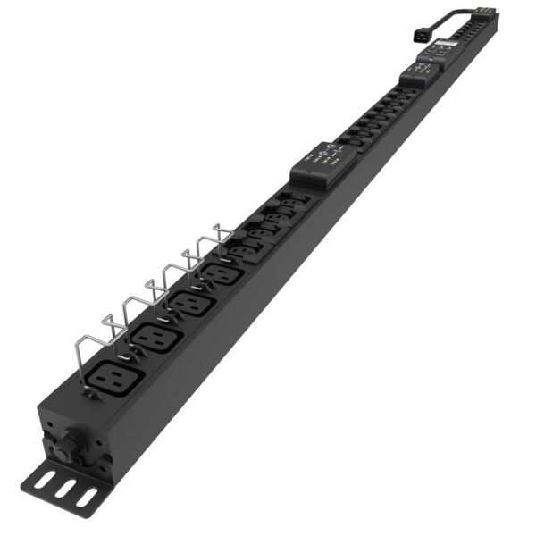 Flex pdu switched, format 0u, entrée c20, 16a, sorties 20xc13,4xc19 - Eaton - FLXTSWC20C2