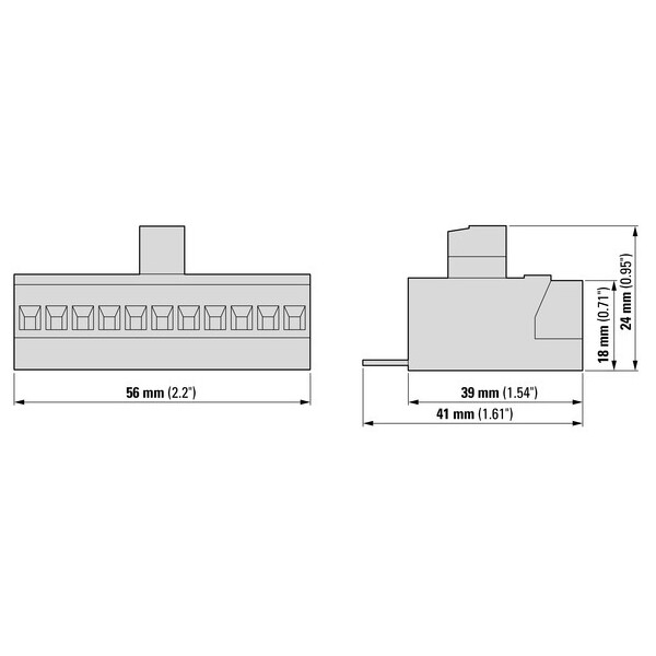 Vfd dc1 extension (110v in) (DXC-EXT-IO110) - Eaton - 169032