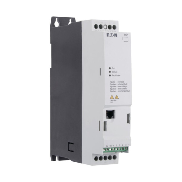 Vfd de1 3~/3~480v 1,3 a 0,37 kw/0,5hp (DE1-341D3FN-N20N) - Eaton - 174333