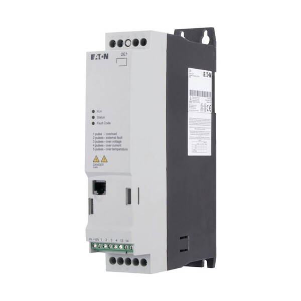 Vfd de11 1~/3~230v 1,4 a 0,25 kw/0,3hp (DE11-121D4FN-N20N) - Eaton - 180650