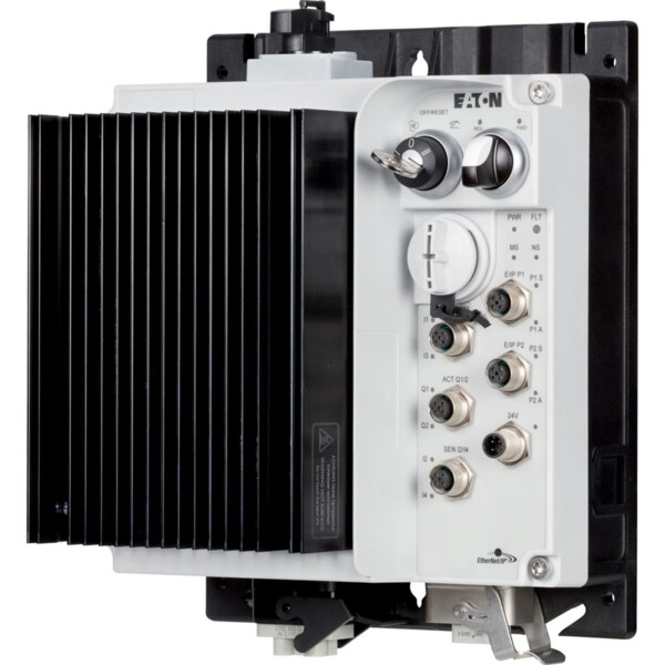 Contrôleurs de vitesse, 5.6 a, 2.2 kw, 4 entrées, s:2, 230/277 v ac, ethernet ip (RASP5-5422EIP-412R000S1) - Eaton - 198902