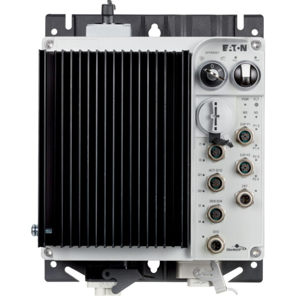Contrôleurs de vitesse, 5.6 a, 2.2 kw, 4 entrées, s:2, 230/277 v ac, ethernet ip (RASP5-5422EIP-412R010S1) - Eaton - 198910