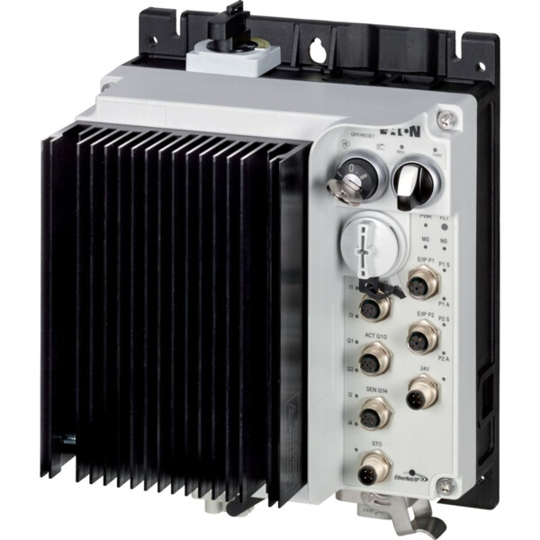 Contrôleurs de vitesse, 5.6 a, 2.2 kw, 4 entrées, s:2, 400/480 v ac, ethernet ip (RASP5-5424EIP-412R110S1) - Eaton - 198915