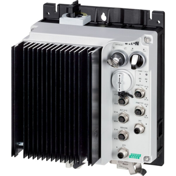 Contrôleurs de vitesse, 2.4 a, 0.75 kw, 4 entrées, s:2, 400/480 v ac, profinet (RASP5-2424PNT-412R110S1) - Eaton - 198963