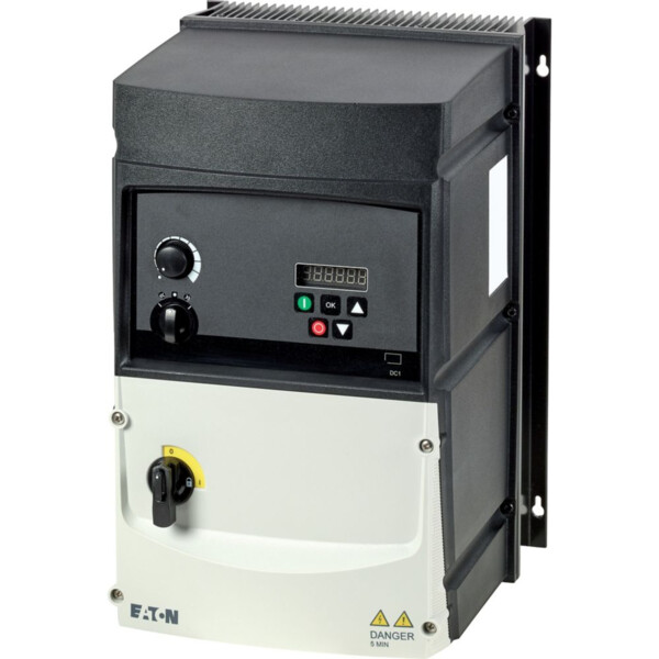 Convertisseur de fréquence, 400 v ac, tri, 39 a, 18.5 kw, ip66, cmd sur app. (DC1-34039FB-A6SOE1) - Eaton - 199448