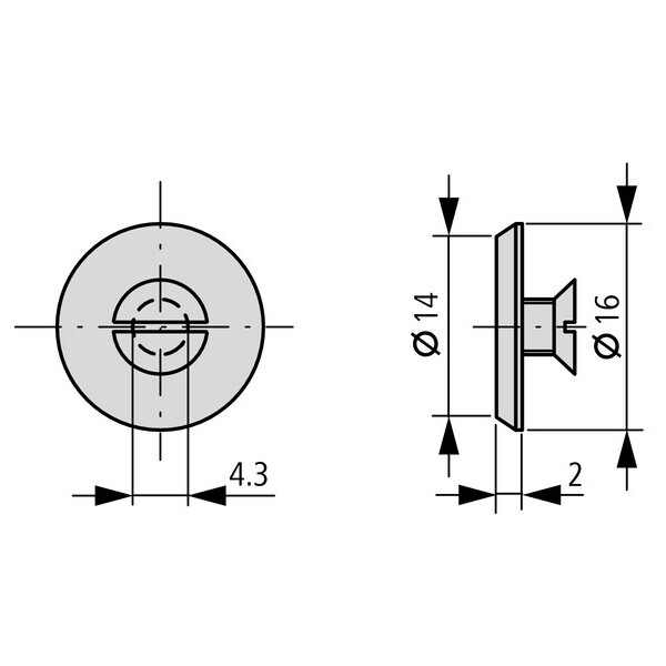 Bride de fixation, pour at- (FS-AT) - Eaton - 019610