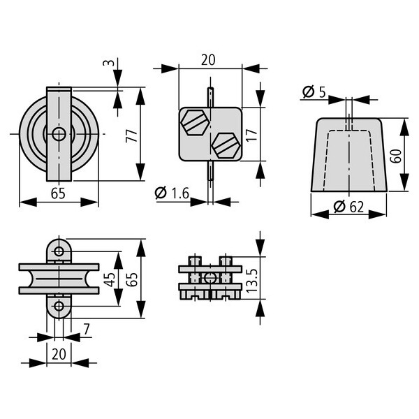 Commande par câble (SBO-SW) - Eaton - 045869