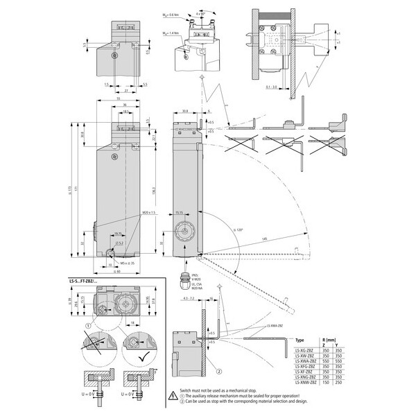 Verrouillage de sécurité ls-zbz (LS-S02-230AMT-ZBZ/X) - Eaton - 106822