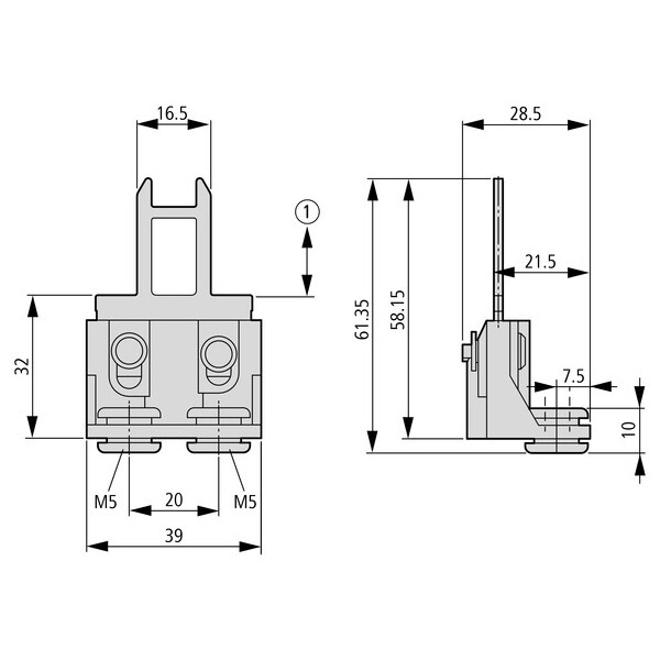 Clé pour déplacement rectiligne p.LS-zbz (LS-XNW-ZBZ) - Eaton - 106835