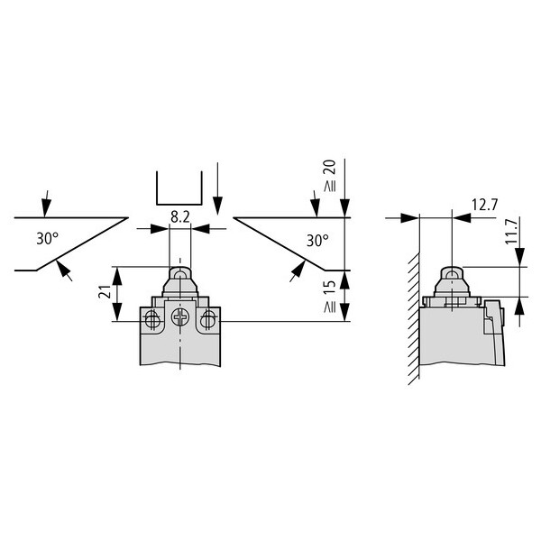 Poussoir 2cf, 1,3mm (LS-20B) - Eaton - 116706
