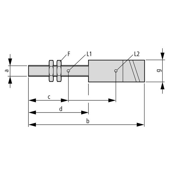 Capteur ind., Dc, rond. 8mm, m12 (E57EBL8T110SD) - Eaton - 136256