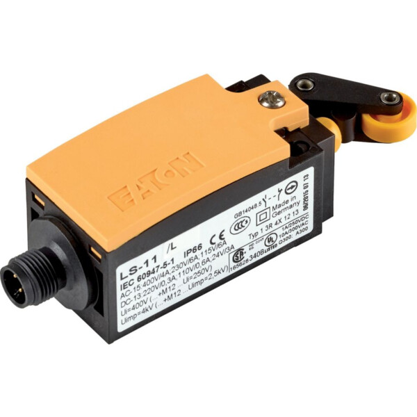 Interrupteur de position; 1 f +  o; levier à galet; m12a (LS-11/L-M12A) - Eaton - 178136