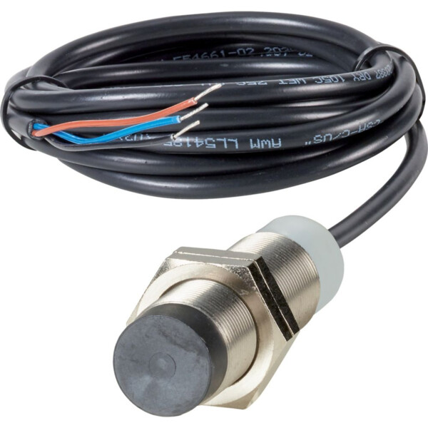 Ind sensor,dc,cyl m18,metal,2m cable (E57G-18UNC8-C2) - Eaton - 197725