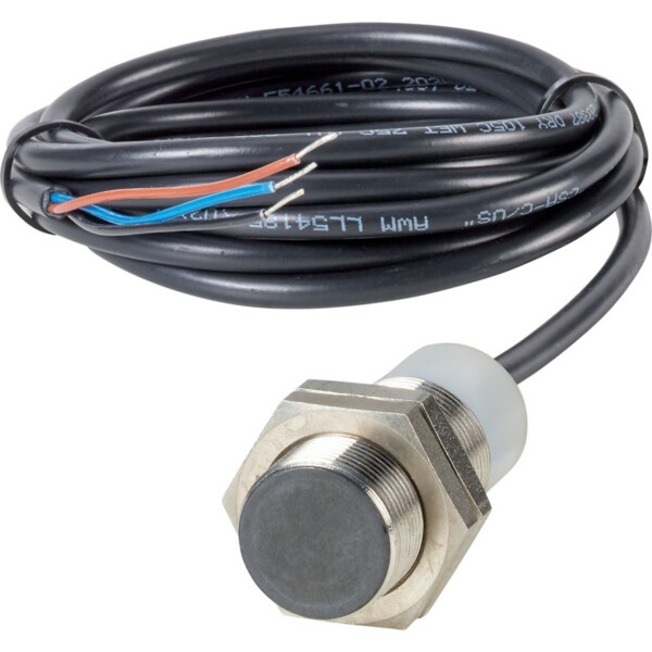 Ind sensor,dc,cyl m18,metal,2m cable (E57PS-18SNN5-C2) - Eaton - 197837