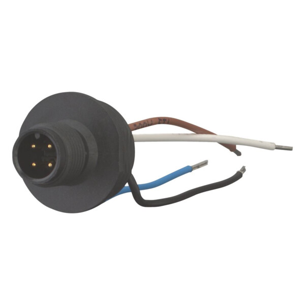 Connecteur mâle m12, codé ' a ', +module de pontage, m20, ip66, 250 v, 4a (M12A) - Eaton - 266135