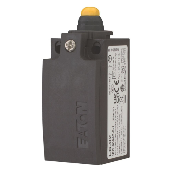 Inter de position, 2 o, poussoir (LS-02-SW) - Eaton - 272009