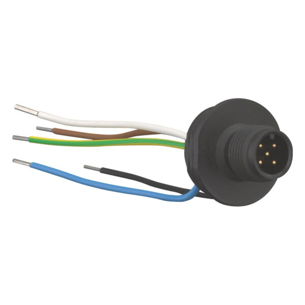 Prise de raccordement, 5p, m12, codée ' a ' (M12A5) - Eaton - 272202