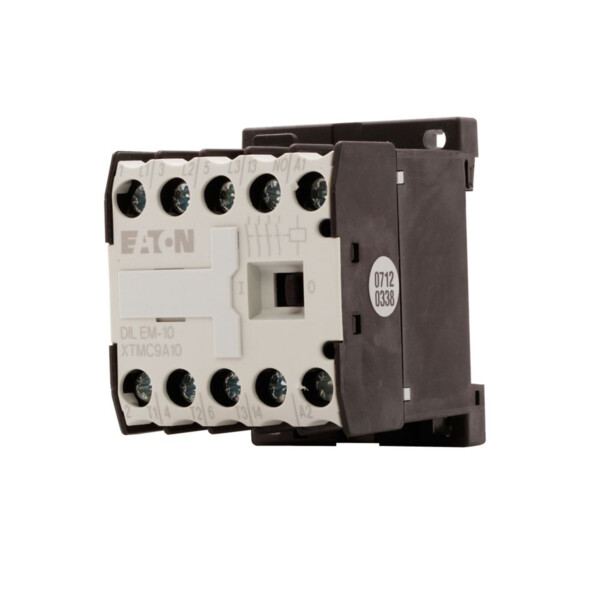 Contacteur de puissance, 3p+1f, 4kw/400v/ac3 (DILEM-10(110V50/60HZ)) - Eaton - 021455