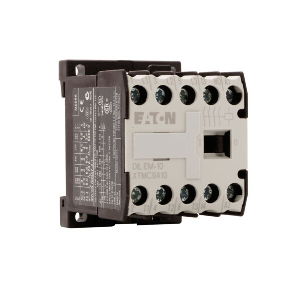 Contacteur de puissance, 3p+1f, 4kw/400v/ac3 (DILEM-10(110V50/60HZ)) - Eaton - 021455
