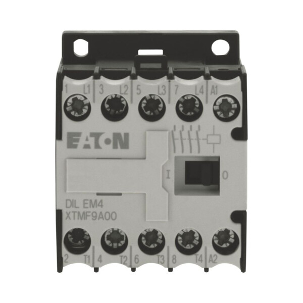 Contacteur de puissance, 4p, 4kw/400v/ac3 (DILEM4(24V50/60HZ)) - Eaton - 022044