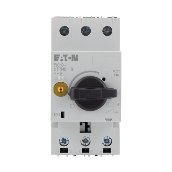 Disjoncteur à déclencheur magnétique, 3p, im= 35a (PKM0-2,5) - Eaton - 072726