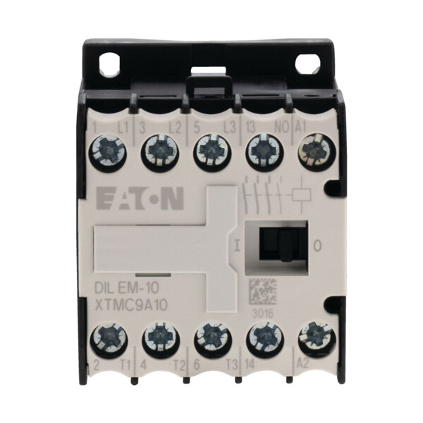 Contacteur de puissance, 3p+1f, 4kw/400v/ac3 (DILEM-10-G(12VDC)) - Eaton - 079594